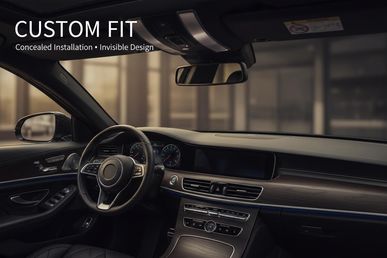 Custom Fit - 隐藏式安装