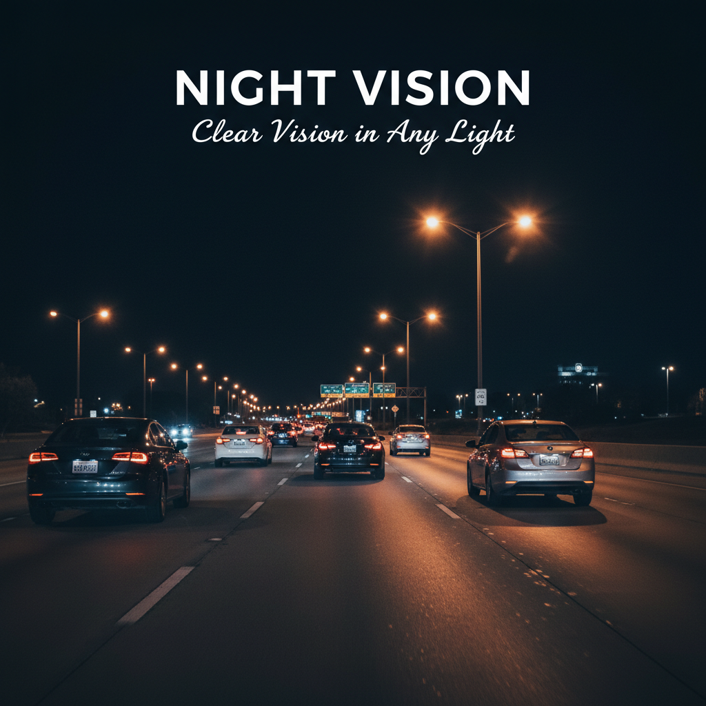 Night Vision Dash Camera - Clear Recording in Low Light