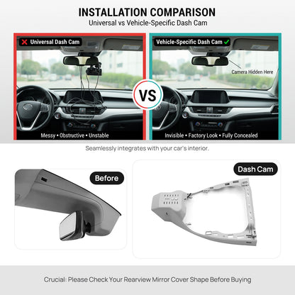 Volkswagen ID.7 VIZZION GPS tracking dash cam route and speed